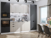 Евро Лайн-01 2140*2800*600 Агат/Антрацит