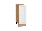 Шкаф нижний с 1-ой дверцей Дублин 816*300*478 Special White / Дуб Вотан