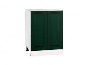 Шкаф нижний с 2-мя дверцами Дублин 816*600*478 Special Green / Белый