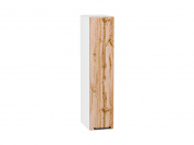Шкаф верхний бутылочница Флэт 920*200*318 Wotan Oak 2S / Белый