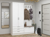 Стиль-03 2110*1600*380 White Silkwood