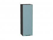 Шкаф верхний с 1-ой дверцей Флэт 920*300*318 Grey-green In 2S / Graphite