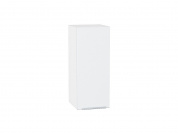 Шкаф верхний с 1-ой дверцей Фьюжн 716*300*320 Silky White / Белый