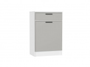 Тумба Стиль ТБ-601 с ящиком 907*600*380 Grey Silk