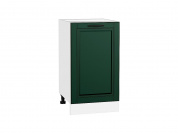 Шкаф нижний с 1-ой дверцей Дублин 816*450*478 Special Green / Белый