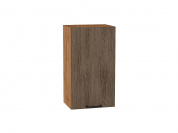 Шкаф верхний с 1-ой дверцей Флэт 716*400*318 Brown Casella Oak 2S / Дуб Вотан