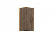 Шкаф верхний торцевой Флэт 716*300*306 Brown Casella Oak 2S / Дуб Вотан