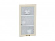 Комплект фасадов Ницца со стеклом для каркаса Ф-35Н В509 916*496*16 Дуб крем