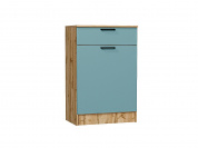 Тумба Стиль ТБ-601 с ящиком 907*600*380 Grey-green In 2S