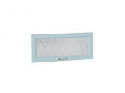 Комплект фасадов Ницца со стеклом для каркаса Ф-88 ВГ800 354*796*16 Голубой