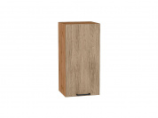 Шкаф верхний с 1-ой дверцей Флэт 716*350*318 Natural Casella Oak 2S / Дуб Вотан