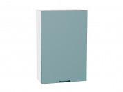 Шкаф верхний с 1-ой дверцей Флэт 920*600*318 Grey-green In 2S / Белый
