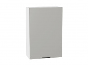 Шкаф верхний с 1-ой дверцей Флэт 920*600*318 Light Grey In 2S / Белый