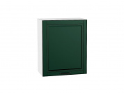 Шкаф верхний с 1-ой дверцей Дублин 716*600*318 Special Green / Белый