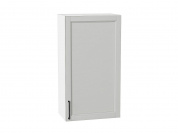Шкаф верхний с 1-ой дверцей Сканди 920*500*320 Grey Silkwood / Белый