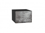 Шкаф верхний горизонтальный глубокий Флэт 358*500*574 Temple Stone 2S / Graphite