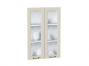 Комплект фасадов Ницца со стеклом для каркаса Ф-45Н В609 916*592*16 Агат