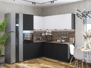 Евро Лайн-04 2140*1800/2150*600 Белый/Антрацит