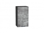 Шкаф верхний с 1-ой дверцей Флэт 716*400*318 Temple Stone 2S / Graphite