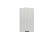 Шкаф верхний торцевой Евро Лайн 716*300*304 Агат / Белый