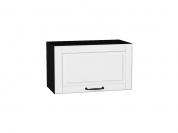 Шкаф верхний горизонтальный Дублин 358*600*318 Special White / Graphite
