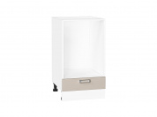 Шкаф нижний под духовку Лофт 816*450*476 Cream Silk / Белый
