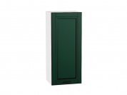Шкаф верхний с 1-ой дверцей Дублин 920*400*318 Special Green / Белый