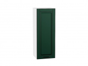 Шкаф верхний с 1-ой дверцей Дублин 920*350*318 Special Green / Белый