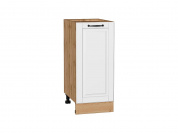 Шкаф нижний с 1-ой дверцей Дублин 816*350*478 Special White / Дуб Вотан