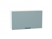 Шкаф верхний горизонтальный Флэт 458*800*318 Grey-green In 2S / Белый