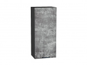 Шкаф верхний с 1-ой дверцей Флэт 920*400*318 Temple Stone 2S / Graphite