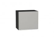 Шкаф верхний горизонтальный Фьюжн 458*500*318 Silky Light Grey / Graphite