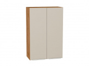 Шкаф верхний с 2-мя дверцами Фьюжн 920*600*320 Cream Silk / Дуб Вотан