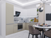 Фьюжн-04 2140*2500/1800*600 Silky Grey/Silky White