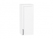 Шкаф верхний с 1-ой дверцей Сканди 920*350*320 White Silkwood / Белый