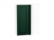 Шкаф верхний прямой угловой Дублин 920*700*345 Special Green / Белый