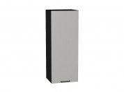Шкаф верхний с 1-ой дверцей Флэт 920*350*318 Light Grey In 2S / Graphite
