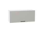 Шкаф верхний горизонтальный Флэт 358*800*318 Light Grey In 2S / Белый