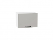 Шкаф верхний горизонтальный Флэт 358*500*318 Light Grey In 2S / Белый