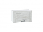 Шкаф верхний горизонтальный Лофт 358*600*320 Nordic Oak / Белый