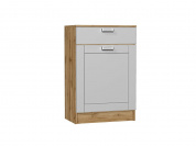 Тумба Стиль ТБ-601 с ящиком 907*600*380 Grey Silk