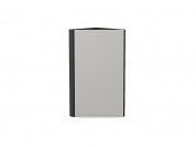 Шкаф верхний торцевой Фьюжн 716*300*306 Silky Light Grey / Graphite