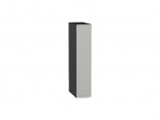 Шкаф верхний бутылочница Фьюжн 716*150*320 Silky Light Grey / Graphite