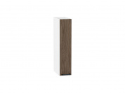 Шкаф верхний бутылочница Флэт 716*150*318 Brown Casella Oak 2S / Белый