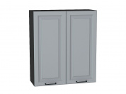 Шкаф верхний с 2-мя дверцами Ницца 920*800*318 Magnum / Graphite