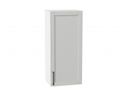 Шкаф верхний с 1-ой дверцей Сканди 920*400*320 Grey Silkwood / Белый