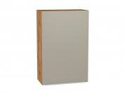 Шкаф верхний с 1-ой дверцей Фьюжн 920*600*320 Silky Grey / Дуб Вотан