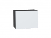 Шкаф верхний горизонтальный Фьюжн 458*600*318 Silky White / Graphite