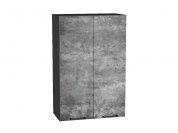 Шкаф верхний с 2-мя дверцами Флэт 920*600*318 Temple Stone 2S / Graphite