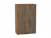 Шкаф верхний с 1-ой дверцей Флэт 920*600*318 Brown Casella Oak 2S / Дуб Вотан